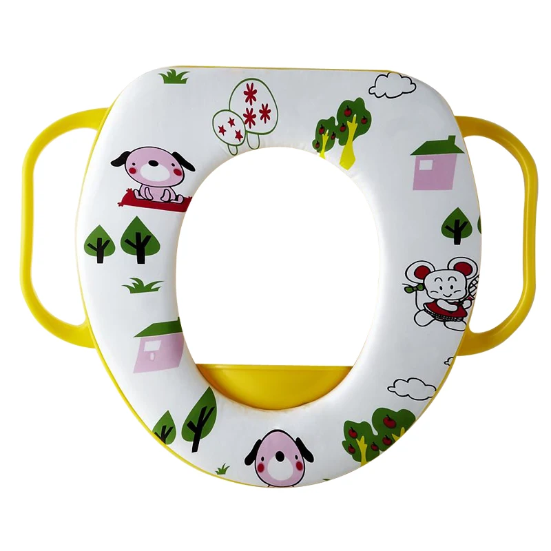 Cartoon Colorful toilet seat kids soft toilet seat cover Cushion Child ...