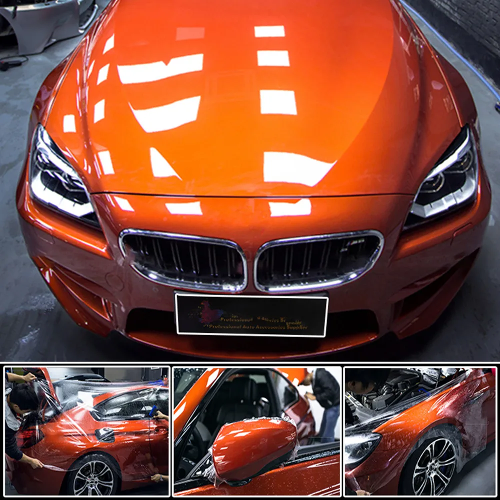  Car  Skin Sticker  Car  Bumper Hood Paint Protection Film PU 