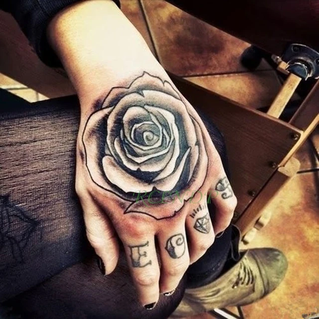 Buy Rose Hand Tattoo Online In India  Etsy India