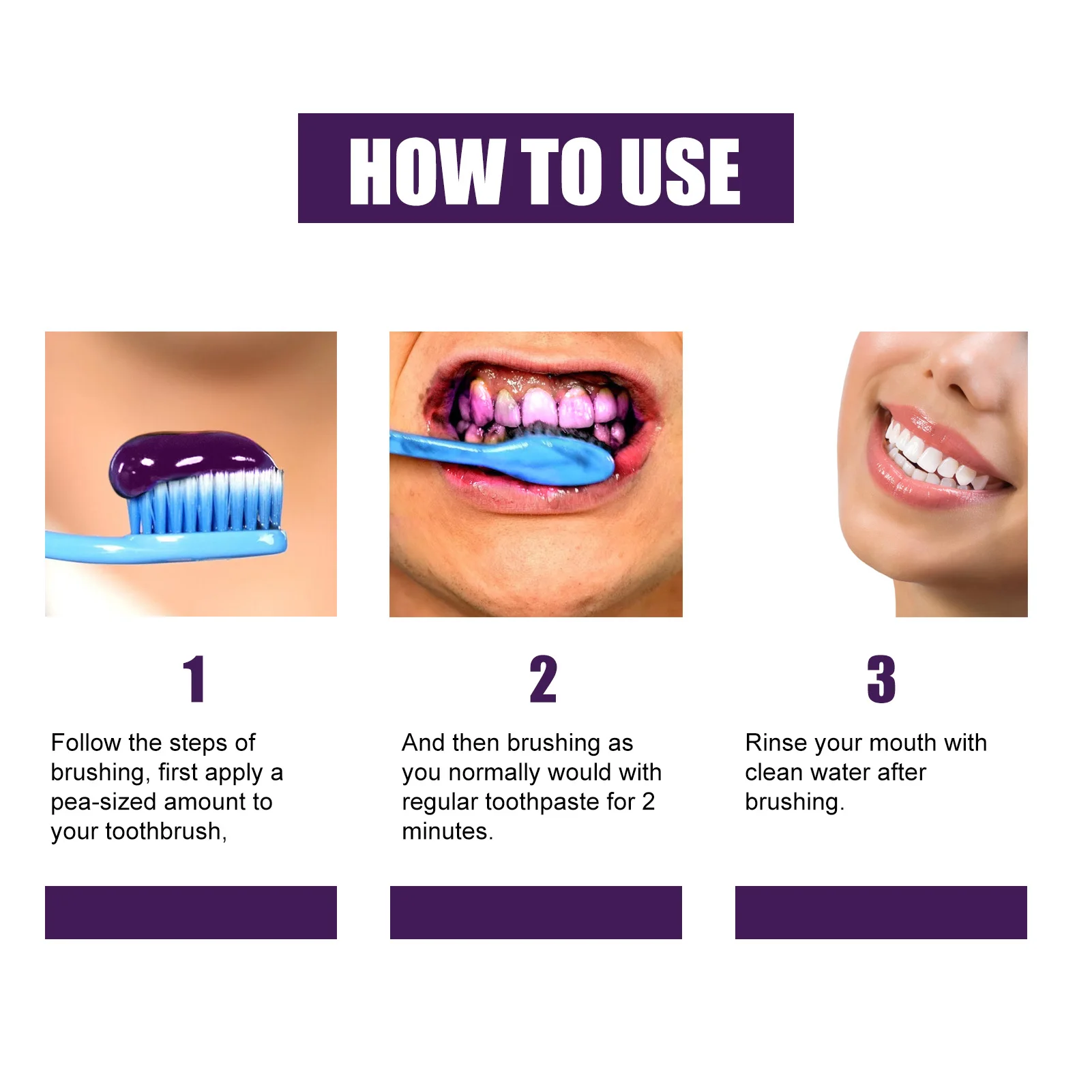 Teeth Whitening Purple (2 Pcs) – Munafacart