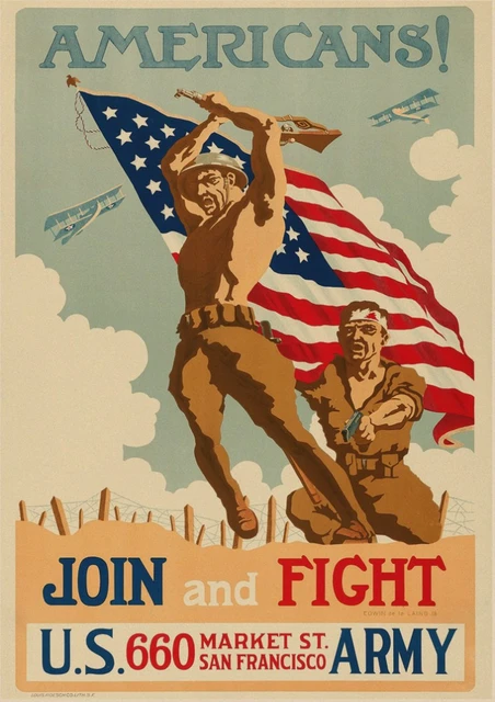 World War 2 Army Poster