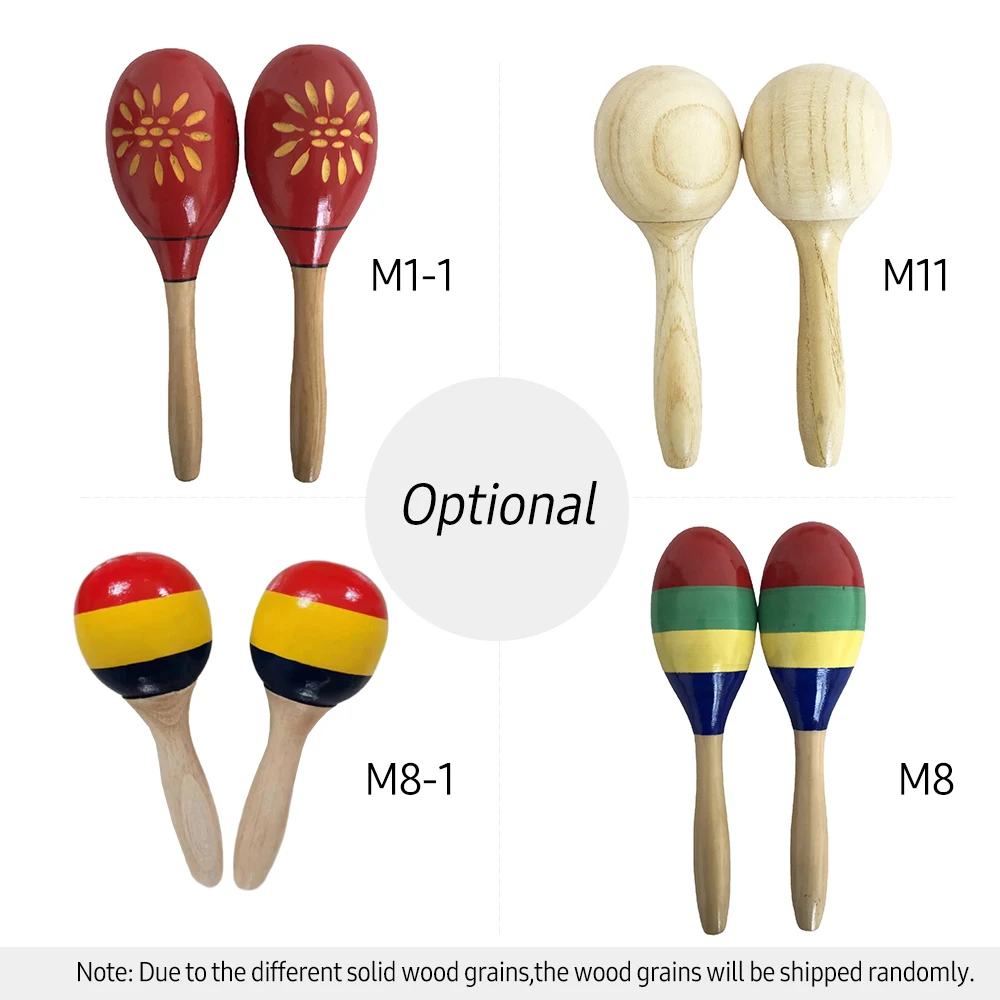 1-Pair-Wooden-Maracas-Sand-Hammer-Rumba-Shakers-Rattles-Sand-Hammer ...