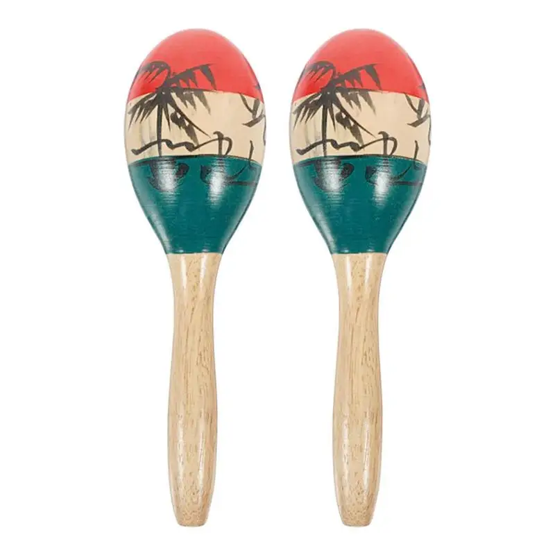 Wood-Maracas-Wood-Rumba-Shakers-Wooden-Maraca-Hand-Percussion ...