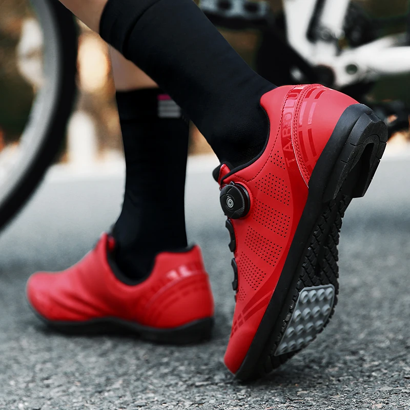 Men-Non-Locking-Mountain-Bike-Shoes-Without-Cleats-Road-Bicycle-Rb ...