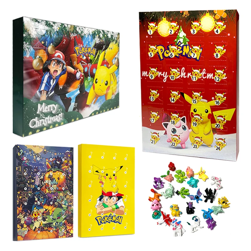 ShuoBeiter 2022 advent calendar toys for boys and girls calendar countdown  toys 24 anime characters Green  Amazoncouk Books