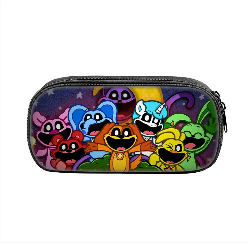 Smiling Critters Anime Pencil Case 3D Print Pupil School Bag | Smiling ...