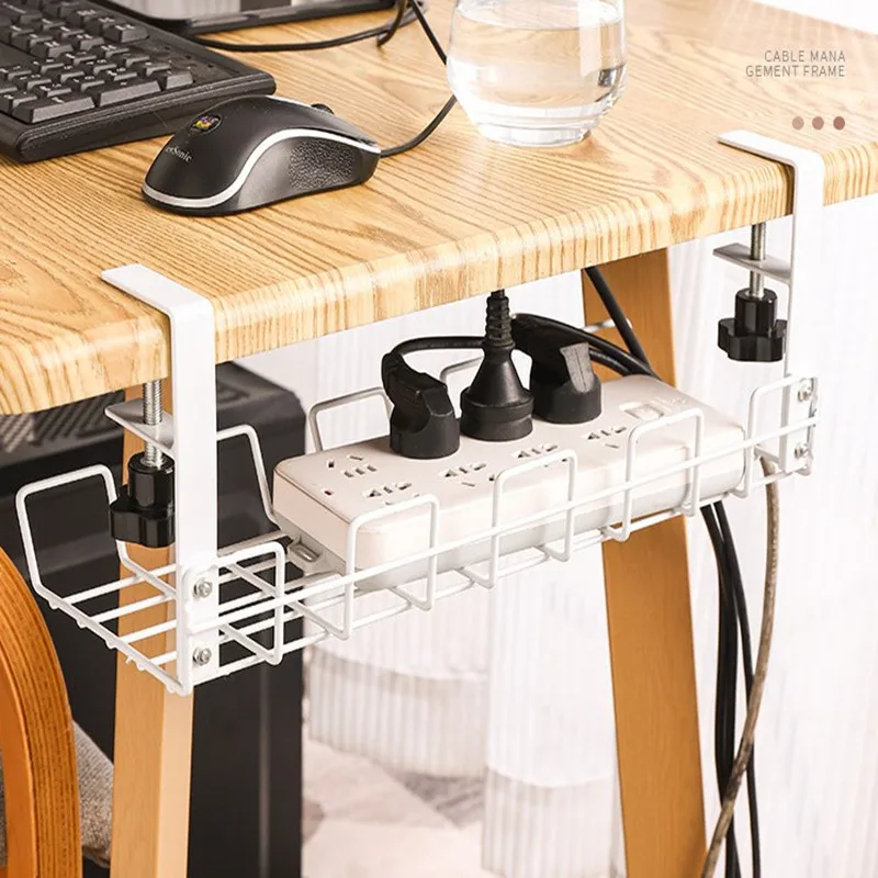 «Under Desk Wire Storage Rack Under Desk Cable Organizer Wire Cable ...