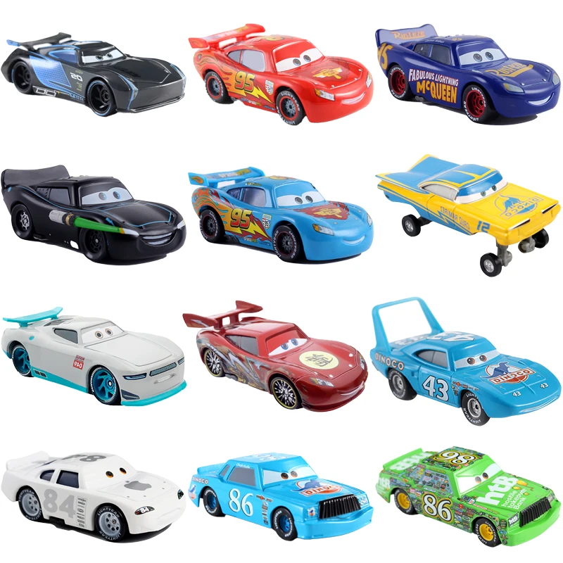 Hot Disney Pixar Car srare Metal Diecast Toy Car Lightning McQueen ...