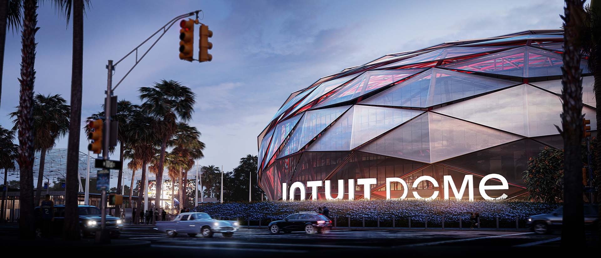 Intuit Dome Exterior