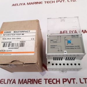 MERLIN GERIN 33682 MASTERPACT ADJUSTABLE TIME DELAY RELAY