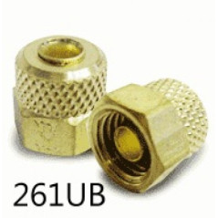 BRASS NUT W/ SLEEVE 261UB-02