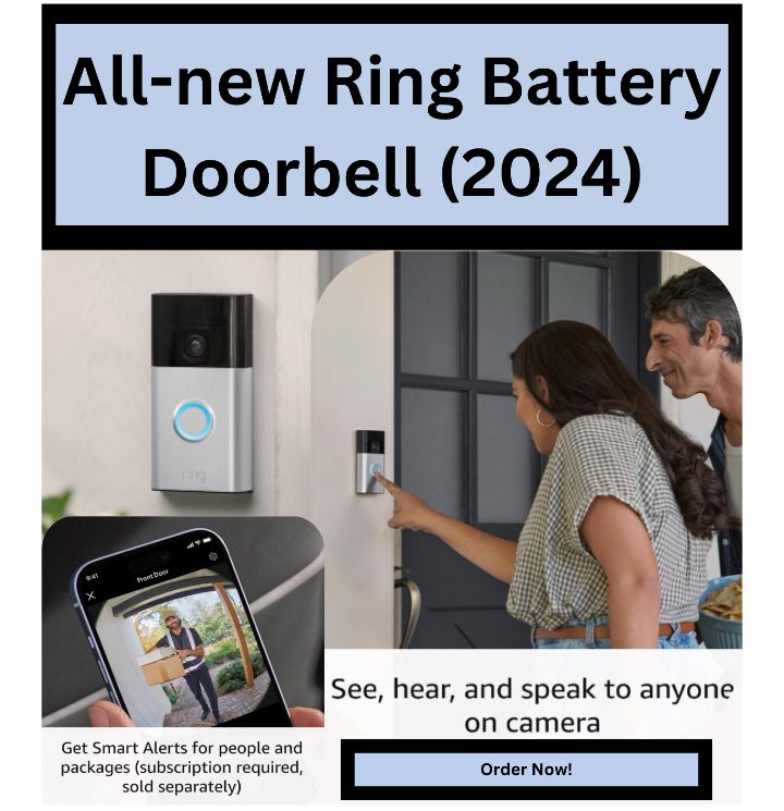 Ring battery doorbell 