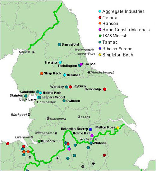 UK Region Map