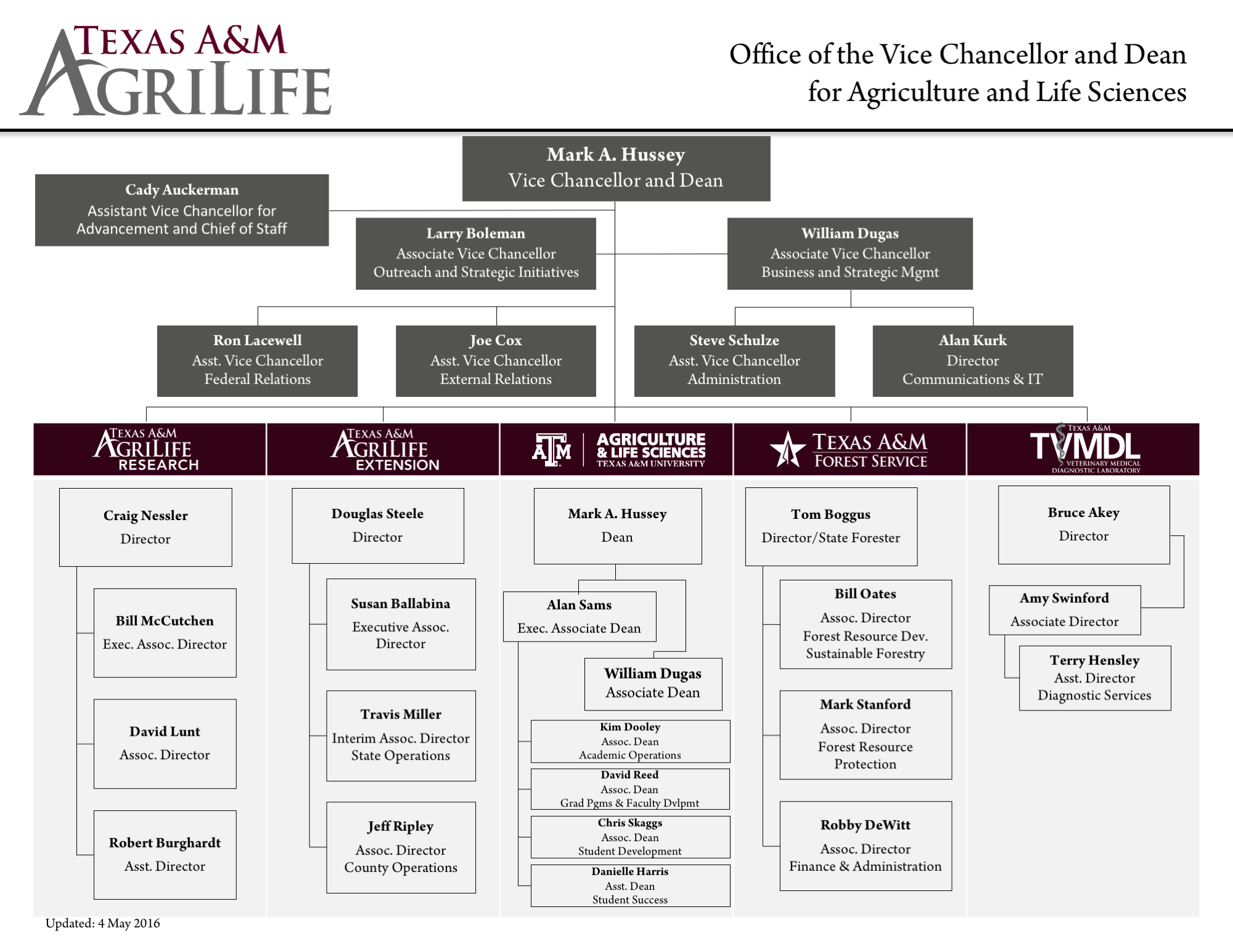 Texas Government Organizational Chart