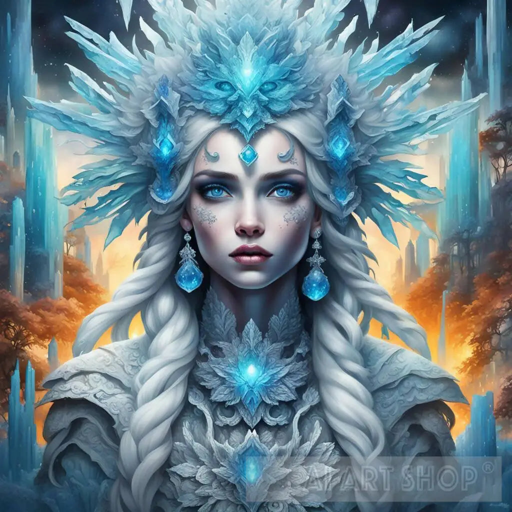 stunning ice queen