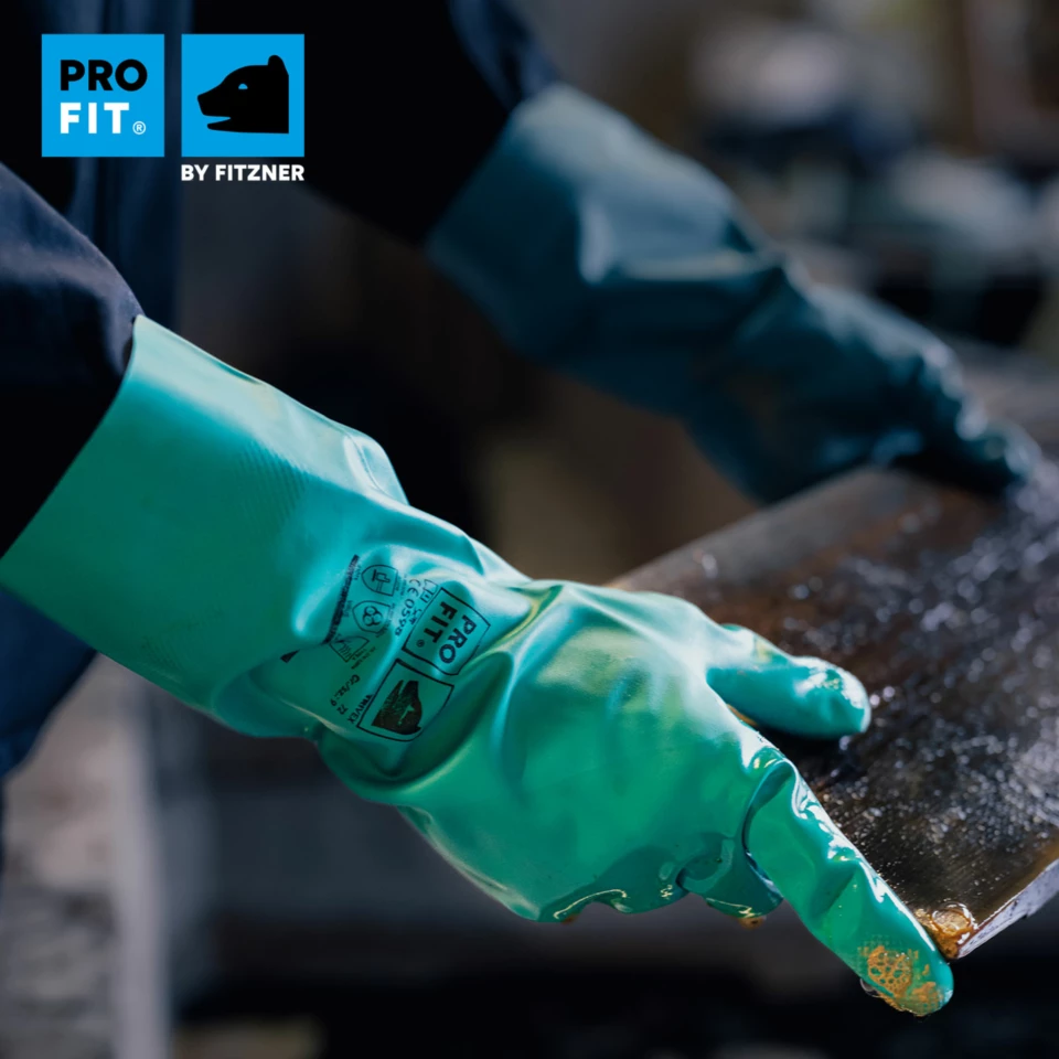 PRO FIT 72, Nitrile chemical protective gloves, image 5, gallery thumbnail