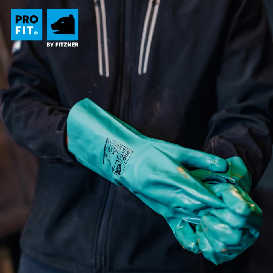 PRO FIT 72, Nitrile chemical protective gloves, image 6, gallery thumbnail