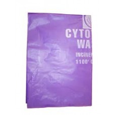 CYTOTOXIC PURPLE WASTE BAG 600MM X 840MM 70UM CARTON/200 (CW017)