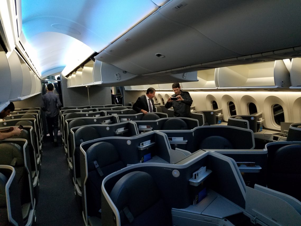 Boeing 787 Dreamliner Business Class