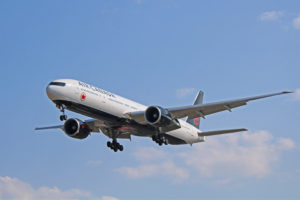 c-fivw air canada boeing 777-300er b77w toronto pearson yyz