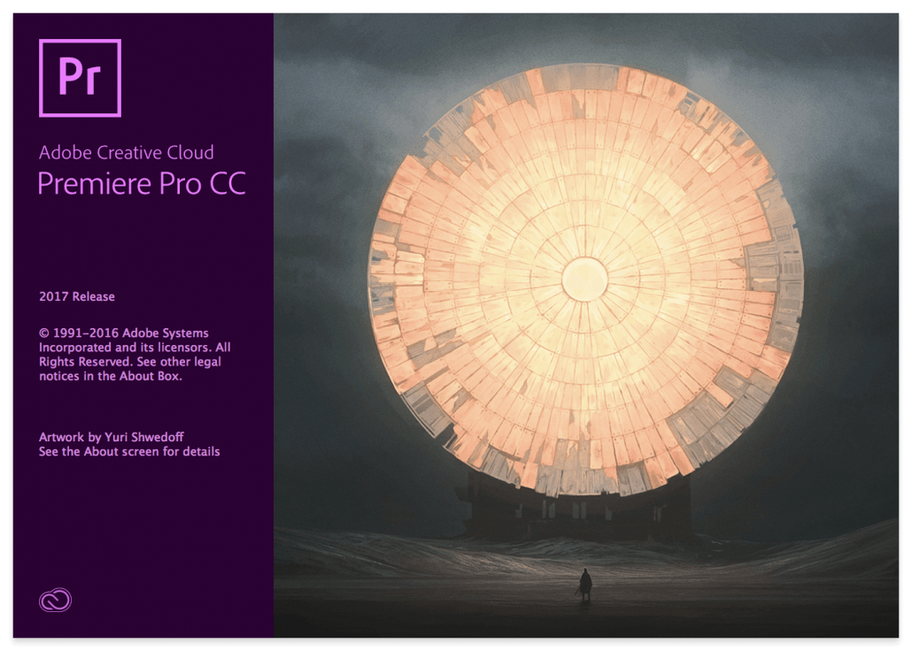 Adobe Premiere Pro 2017 Splash Screen