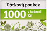 Dárkový poukaz v hodnotě 1000 Kč