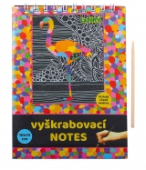 Vyškrabovací notes 21x28cm