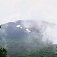 Climbing Mount Fuji Japan