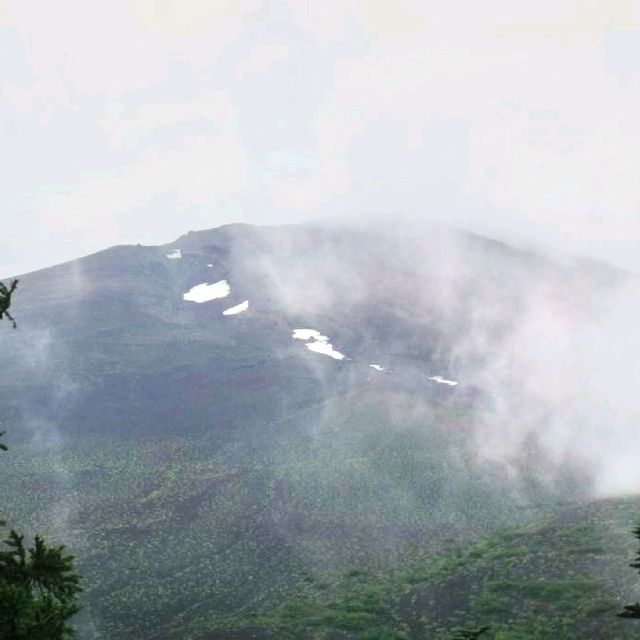 Climbing Mount Fuji Japan