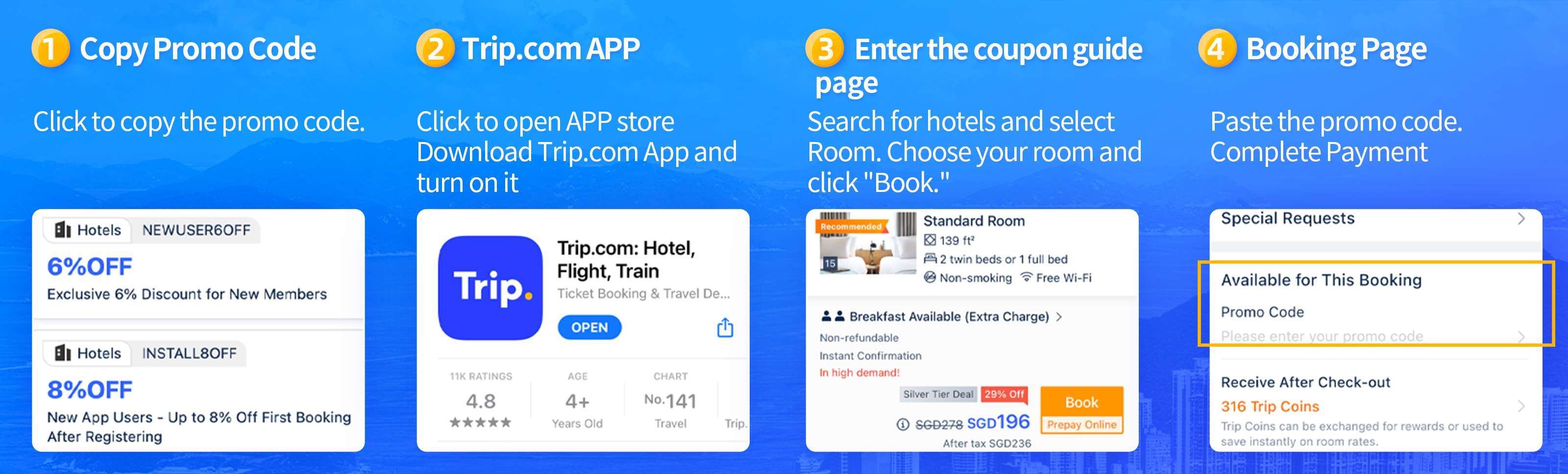 Trip.com HUGE Hotel Stay Discounts