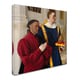 Jean Fouquet 'Etienne Chevalier With St Stephen' Canvas Art - Bed Bath ...