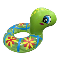 Swim Ring Turtle Split 21.5 Inch