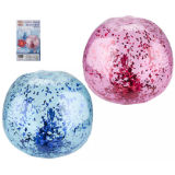 Beach Ball With Confetti 20 Inch