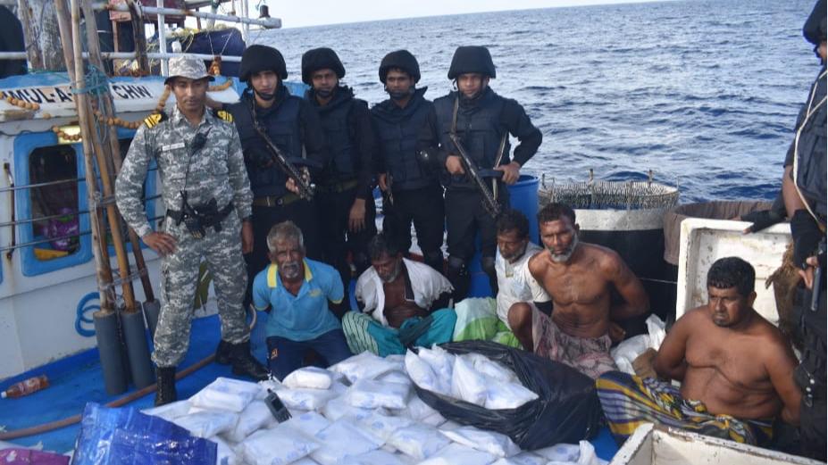 Indian Navy ship seizes narcotics worth Rs 3,000 crore from fishing ...