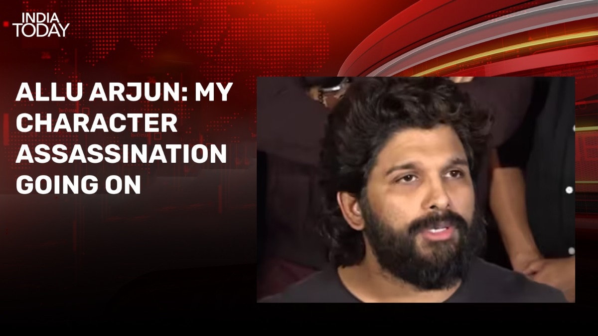 Allu Arjun: My character assassination going on