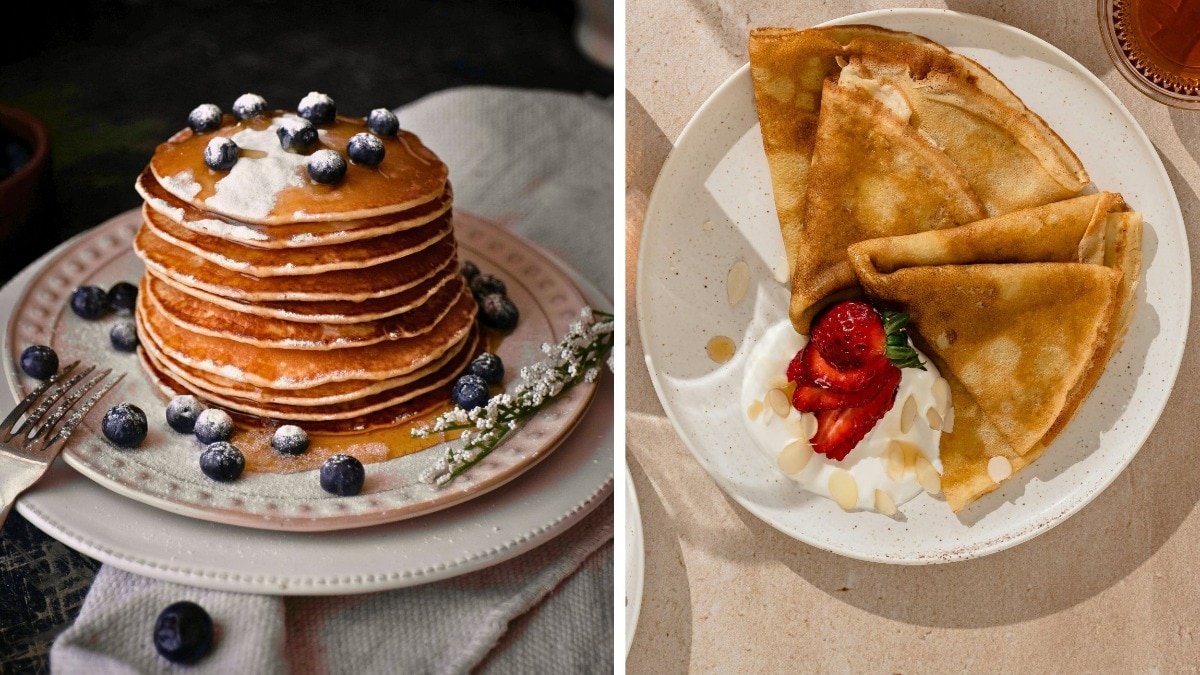 Crêpes, pancakes, and blinis—delicious breakfast recipes to try this weekend 