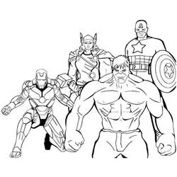 Dessins à colorier: Super-héros - Coloriages à Imprimer Gratuits