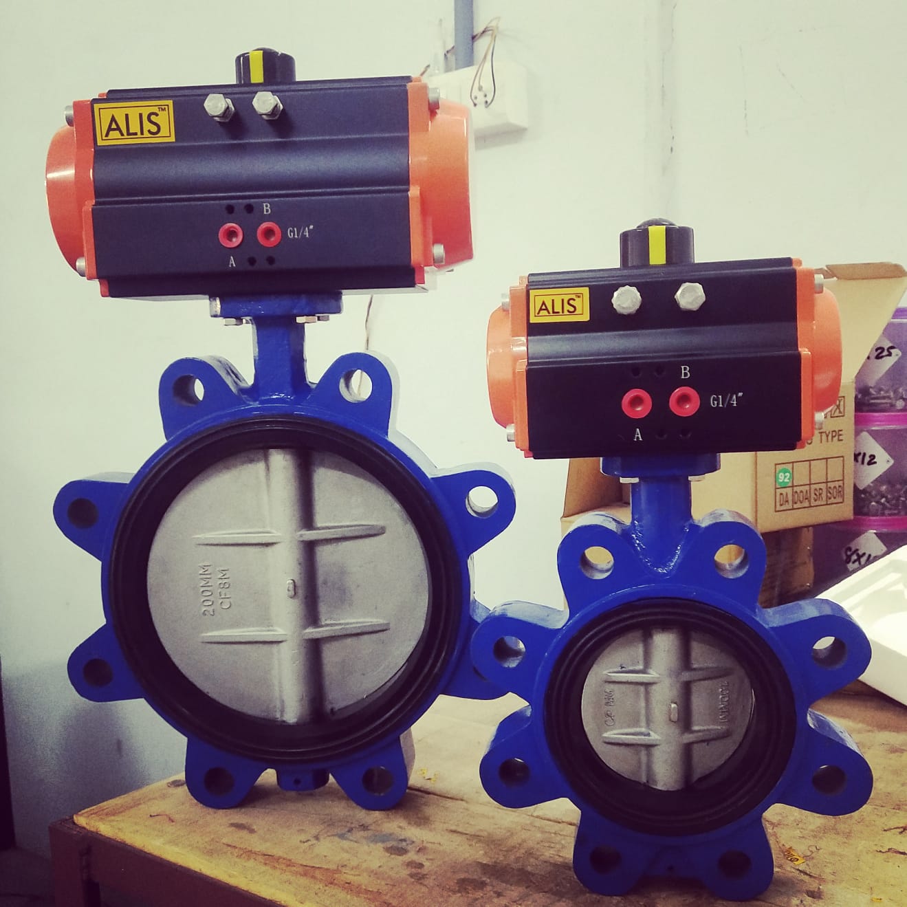 Pneumatic Butterfly Valve