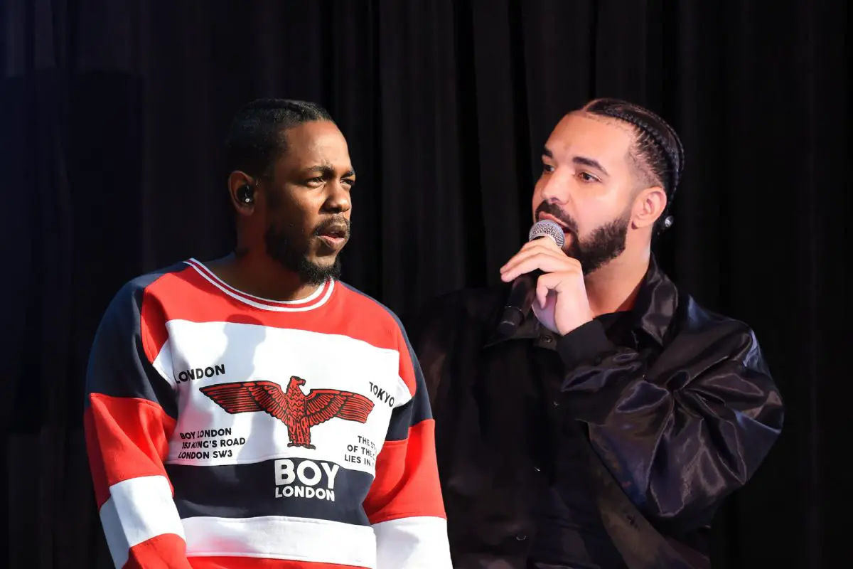 Kendrick Lamar and Drake