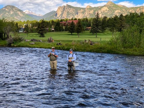 Fly Fishing near Estes Lake