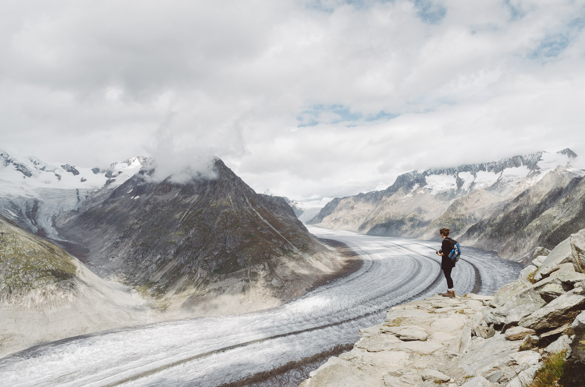 Aletsch Glacier, Switzerland, Aletsch, Hike, Wallis