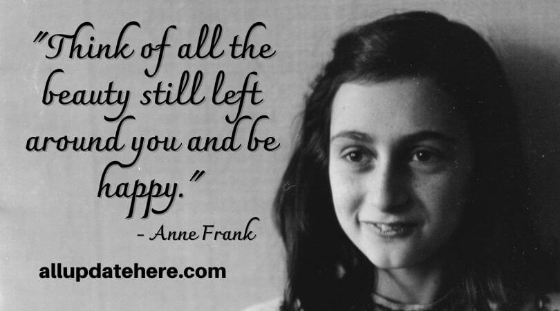 anne frank quotes gratitude