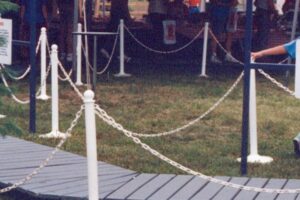 Plastic Stanchions And Chain