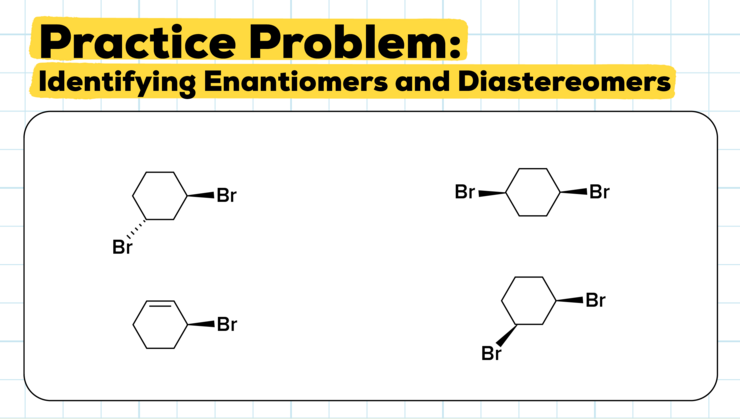 Practice Problem: Identifying Enantiomers and Diastereomers