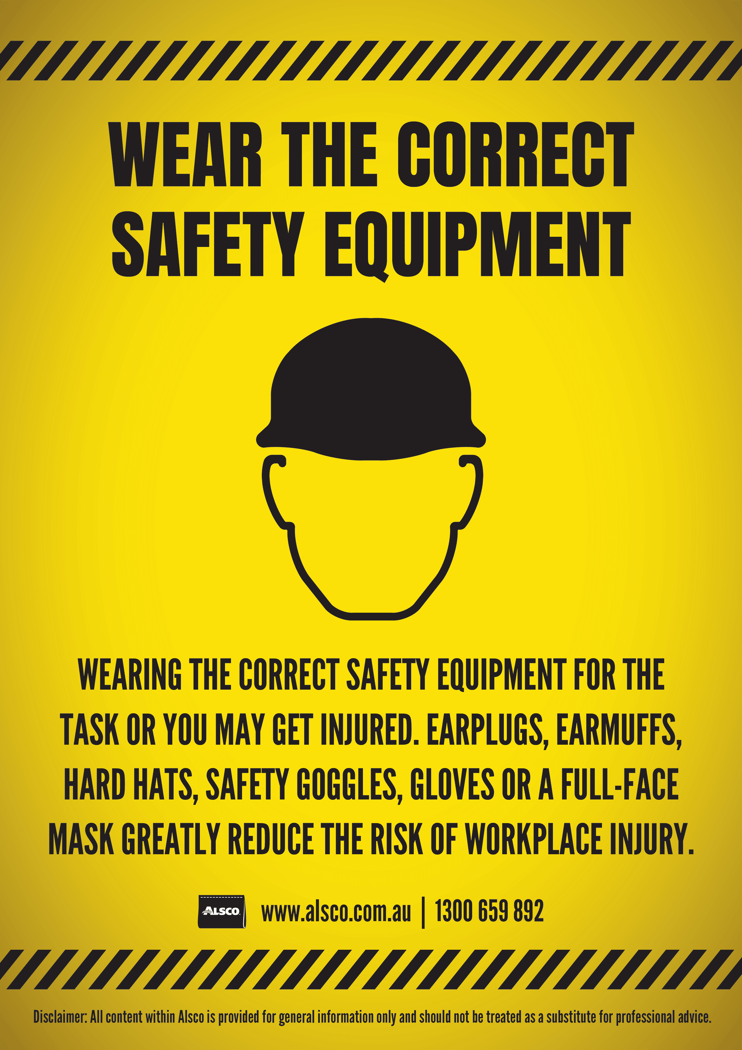 Workplace Safety Posters Downloadable And Printable Alsco - Vrogue