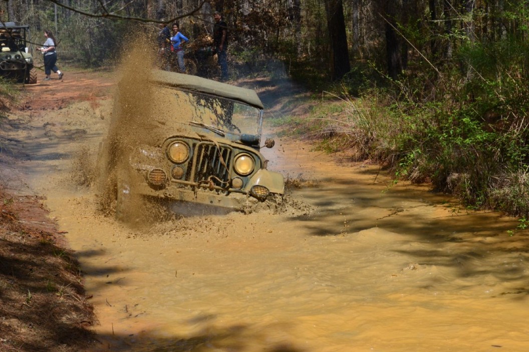 mudding jeep