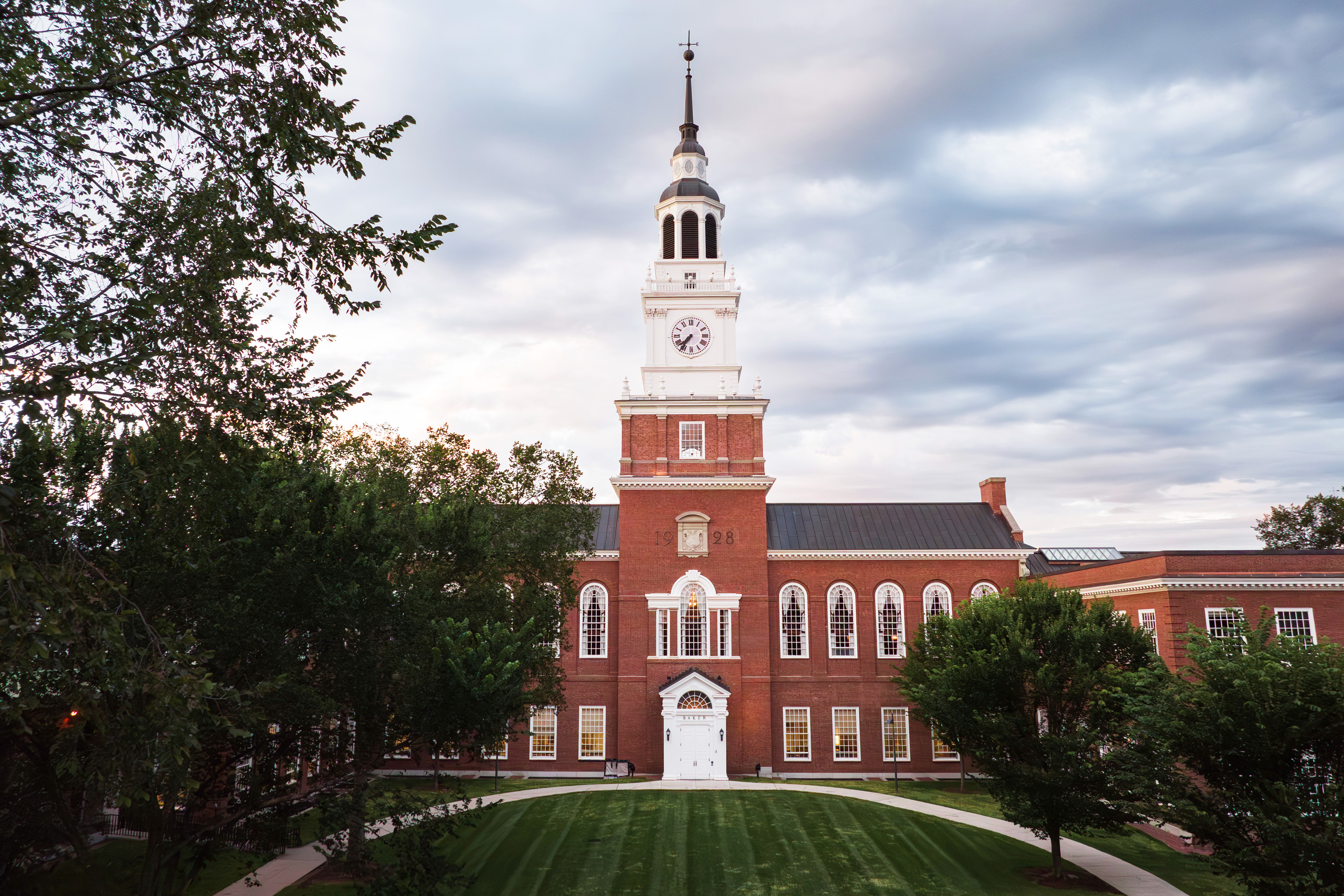 Baker Tower in the afternoon