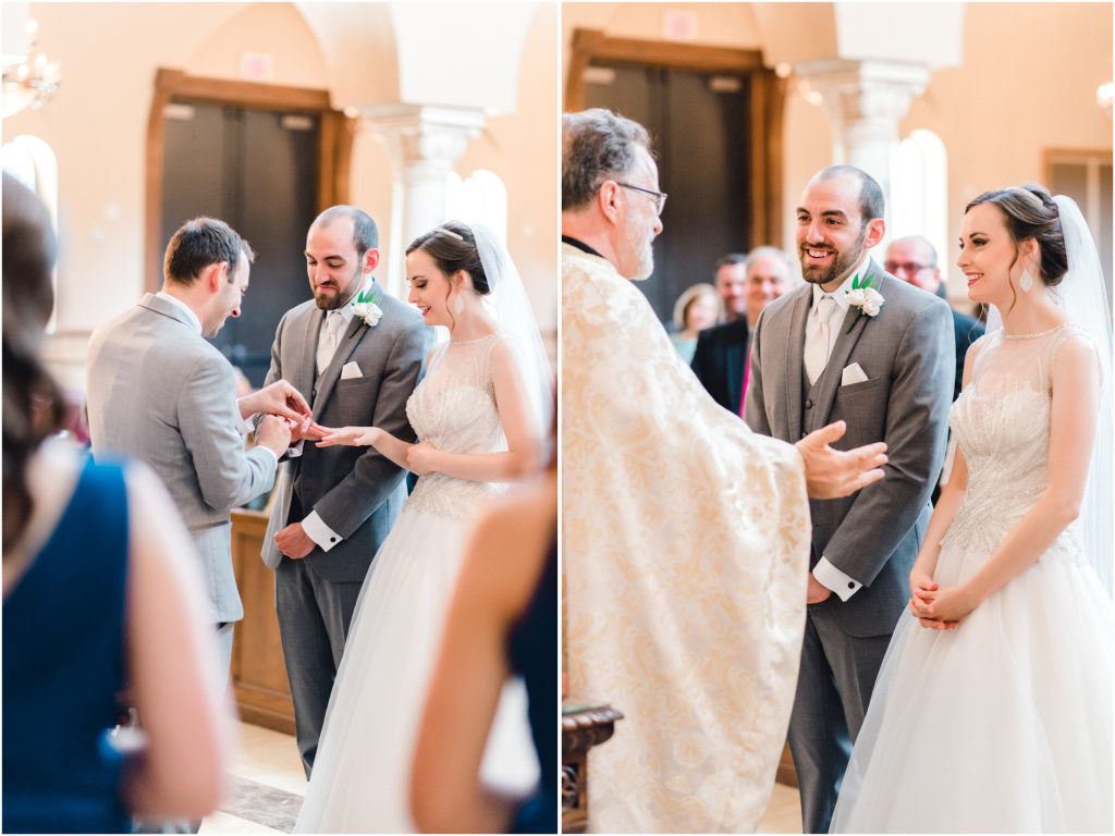 saint nektarios greek orthodox church wedding rings