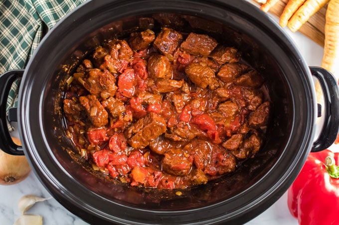 beef in crockpot