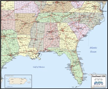 Download USA REGIONAL MAPS to print